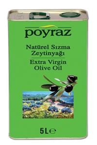 POYRAZ Naturel Sızma Zeytinyağı Teneke 5 L