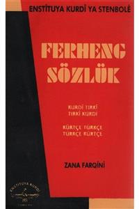 İstanbul Kürt Enstitüsü Yayınları Ferheng Sözlük (kürtçe-türkçe / Türkçe-kürtçe)