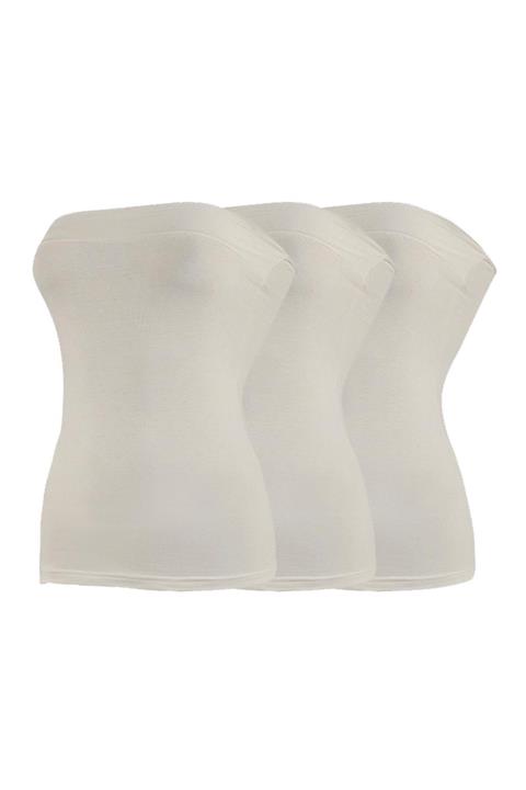 YILDIZ Kadın 3'lü Paket Straplez Atlet