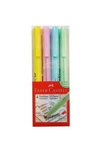 Faber Castell 38 Kalem Tipi 4'lü Fosforlu Kalem Seti