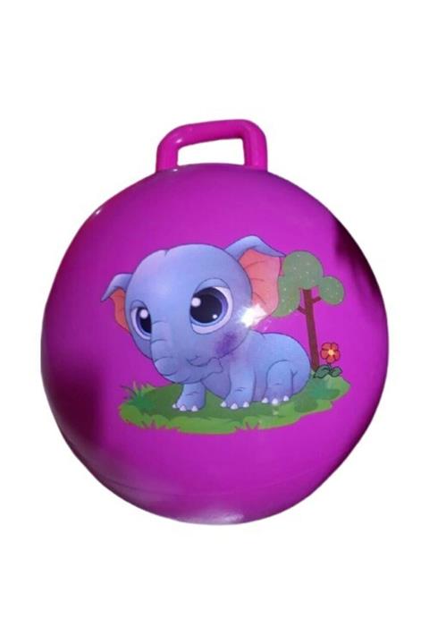 Efe Toys Çocuk Pilates Topu Zıp Zıp Kanguru Zıplama Topu 90 Kg Taşıma Kapasiteli