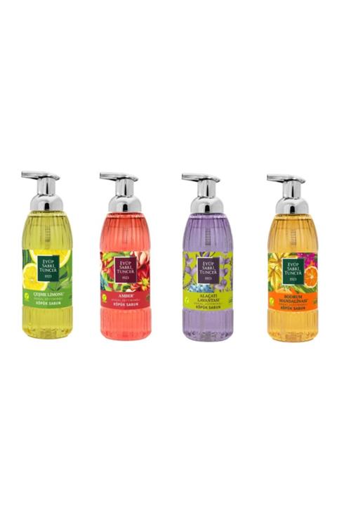 Eyüp Sabri Tuncer Zeytinyağlı Karma Köpük Sabun 500ml X 4 Adet