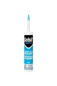 Selsil Duşakabin Mutfak Banyo Silikonu Şeffaf 310 ml