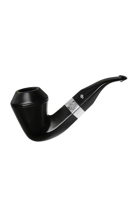 Peterson Sherlock Holmes Hansom Filtresiz Vulcanite Saplı Pipo