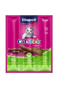 Vitakraft Cat Stick Tavuk Etli Ve Catnipli Yumuşak Kedi Ödül Maması 18 Gr