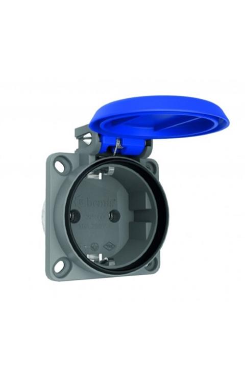 Bemis Ip54 16a Pano Prizi 2p+e Mavi 200/250v.