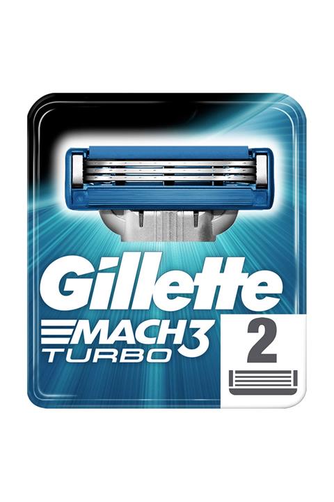 Gillette Mach3 Turbo Yedek Tıraş Bıçağı 2'li
