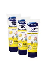 Bübchen Bebek Güneş Losyonu Spf 50 100 Ml X 3 Adet