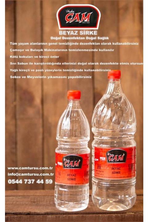 ibrahim çam Beyaz Sirke 5000 Ml.