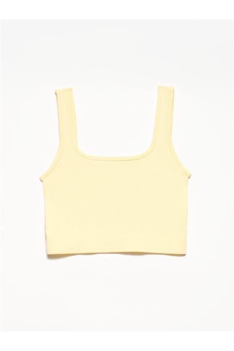 BEŞİR GİYİM Kadın Askılı Crop Top Atlet