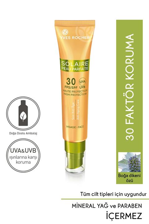Yves Rocher 30 GKF Yaşlanma Karşıtı Güneş Kremi - 40 ml