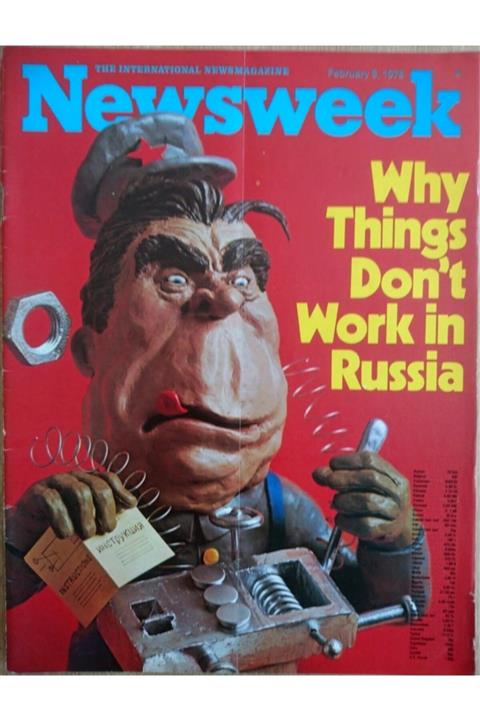 newsha Newsweek (ingilizce) - Haftalık Dergi (february 9, 1976