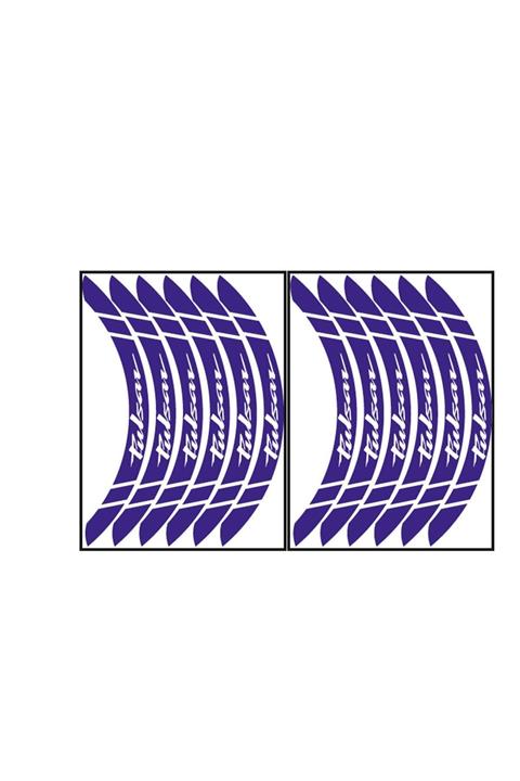 Pulsar Reflektör Mavi Büyük Jant Şeridi