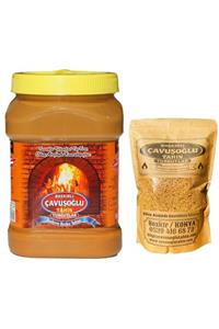 Bozkırlı Çavuşoğlu Odun Ateşinde Kavrulmuş Kepekli Bozkır Tahini 930 gr  Odun Ateşinde Kavrulmuş Susam 500 gr