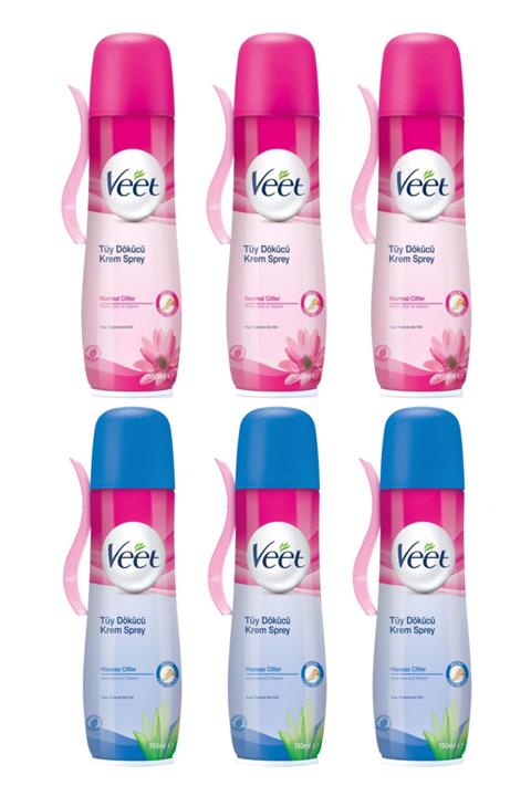 Veet Tüy Dökücü Sprey 150ml 6 Al 4 Öde