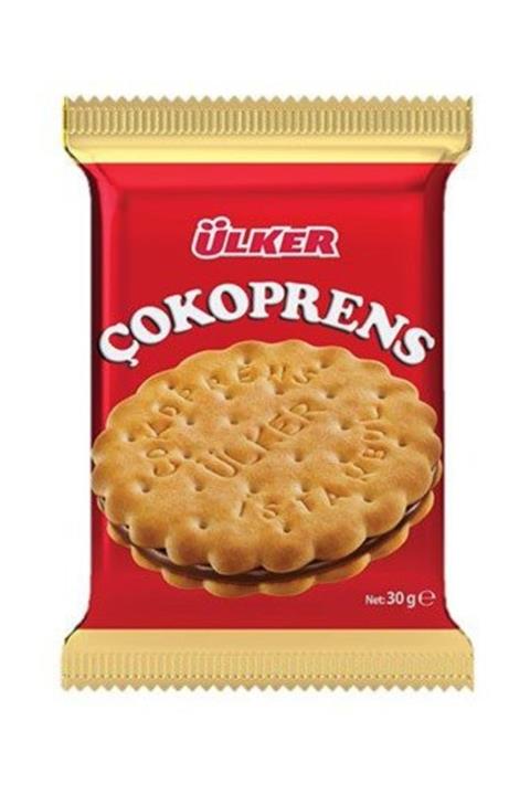 Ülker Çokoprens Tekli Bisküvi 24 Adet