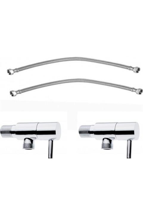 ARÇE BANYO Klozet Montaj Seti 70 Cm Flex Hortum Delta Taharet 2 Li