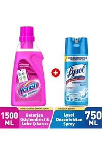 Lysol Dezenfektan Sprey Temizliğin Esintisi 400 ml Vanish Multipower 1500 ml Deterjan Güçlendirici