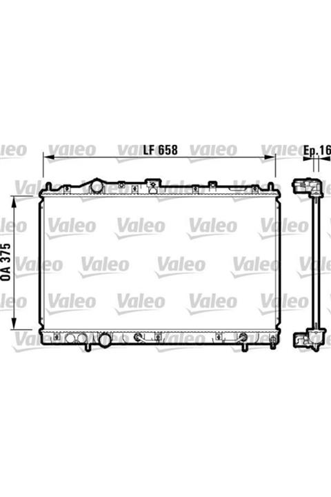 ÖZGÜÇYEDEK Motor Su Radyatoru Colt 1,3 9600