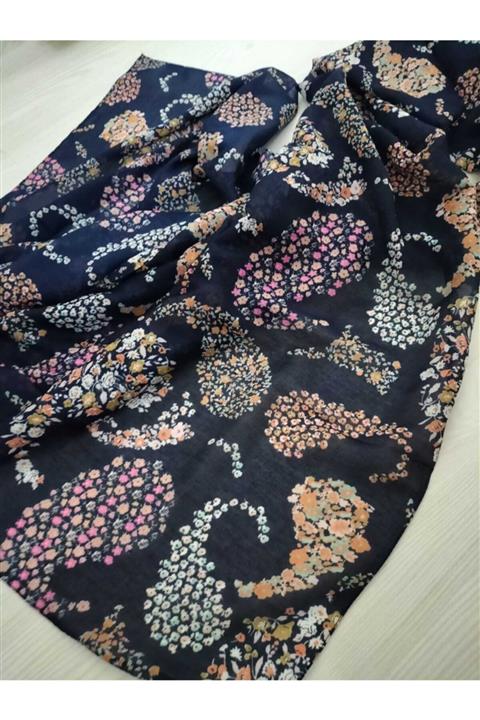 ÇITIR EŞARP Kadın Desenli Tesettür Şal