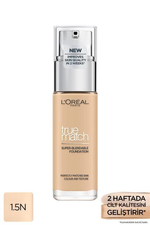 L'Oreal Paris True Match Bakım Yapan Fondöten 1.5 LINEN