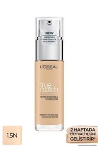 L'Oreal Paris True Match Bakım Yapan Fondöten 1.5 LINEN