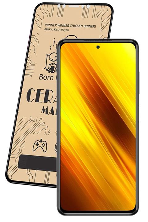 Xiaomi Poco X3 Pro Mat Seramik Nano Cam Ekran Koruyucu + Popsocket