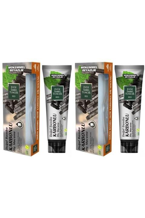 Eyüp Sabri Tuncer Doğal Bambu Karbonlu Diş Macunu 75 Ml X 2 Adet