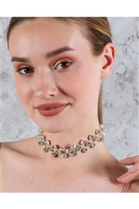 Furtek Aksesuar Taşlı Choker