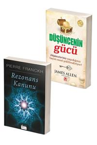 Koridor Yayıncılık Rezonans Kanunu + Düşüncenin Gücü Kitap Seti / 2 Kitap / Pierre Franckh, James Allen