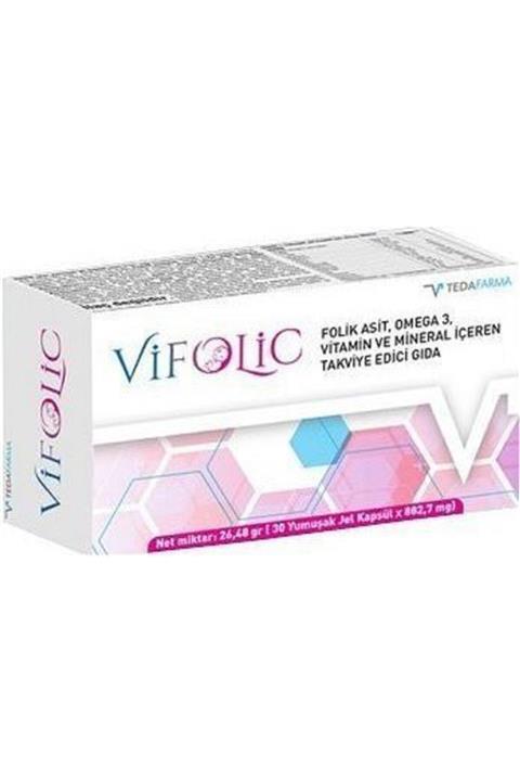 Voonka Vifolic 30 Soft Jel Kapsül