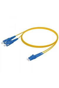 Samm 2 Metre Fiber Optik Single Mode Sc-lc Patch Cord Duplex Mt00369 I-pc-02-dx-020-a2-sc-lc-002m