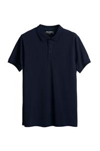 Bad Bear Erkek Mavi Stark Navy Polo Yaka T-shirt