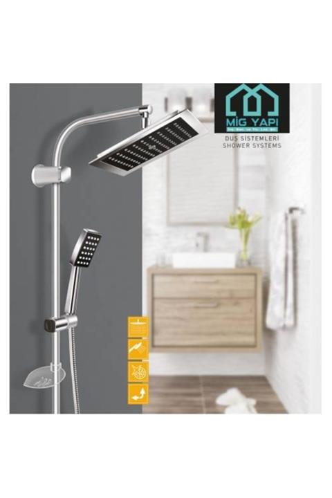 On2 Yağmurlama Tepe Robot Duş Seti