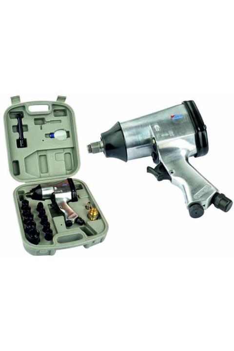 Wufu Havalı Somun Sıkma - Set - 1/2 - 17 Prç Wf002b