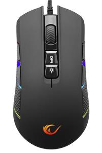 Rampage Smx-r600 Python Rgb 12400dpi Usb Siyah Optik Gaming Oyuncu Mouse