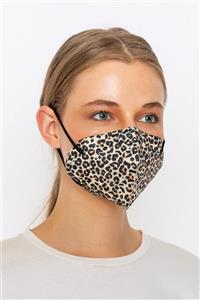 METKON Ffp2 Leopar Desenli 10 Adet Maske