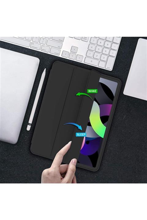 Haweel Ipad Air 4 2021 10.9'' Uyumlu Premium Standlı Mıknatıslı Ultra Ince Deri Kılıf
