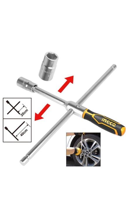 Ingco Endüstriyel Çapraz Bijon Anahtarı