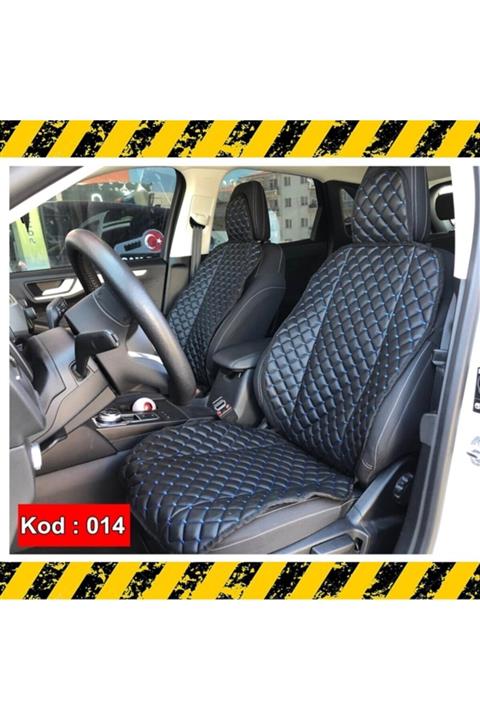 Point Ford Courier 2014-2021 Arası Ön Iki Lüks Koltuk Kılıfı Mnd014