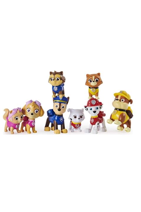 PAW PATROL , 8'li Figür Set
