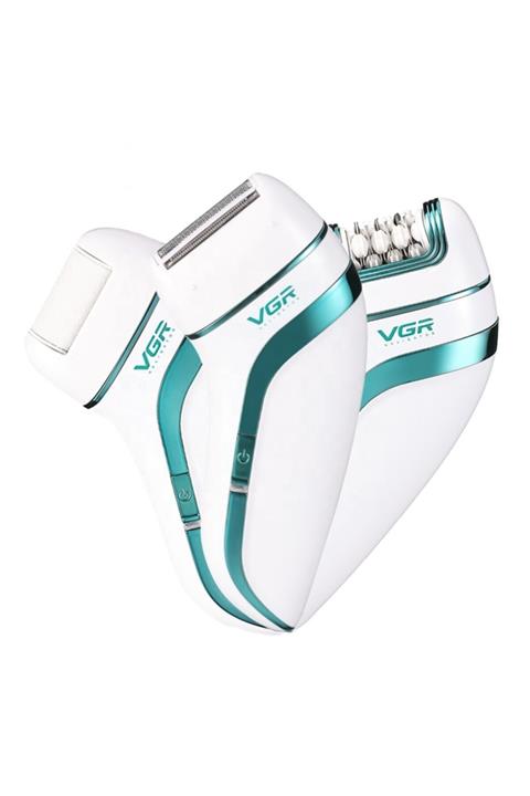 Manessa 3 In 1 Su Geçirmez Epilasyon Aleti Epilatör Cihazı Tüy Alma Makinesi Topuk Törpüsü Vgr-713-