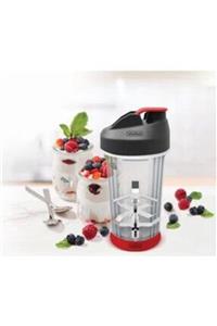 nesshomeeart 3 Bıçaklı Shaker Sporcu Içeceği Karıştırıcı