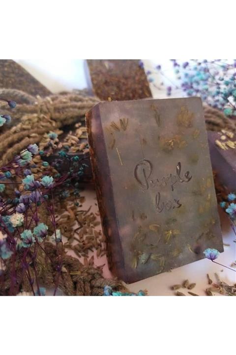 Purple Box Lavanta Tohumlu Lavanta Kokulu Sabun