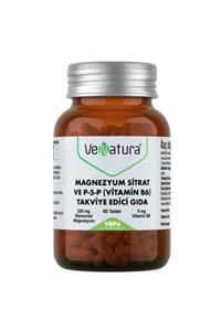 VeNatura Magnezyum Sitrat P-5-p Vitamin B6 Takviye Edici Gıda 60 Tablet