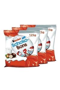 Ferrero Kinder Schoko Bons 125 gr X 3 Adet