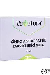 VeNatura Çinko Asetat 30 Pastil Çilek