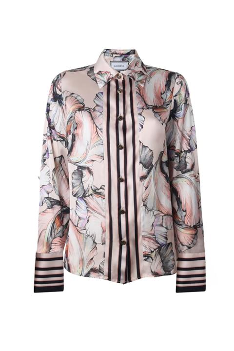 gavodya Strıped Irıs Shırt