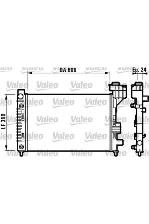 ÖZGÜÇYEDEK Motor Su Radyatoru A-class W168 9704