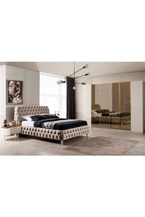 Engince Mobilya Perla Yatak Odası Takımı Beyaz